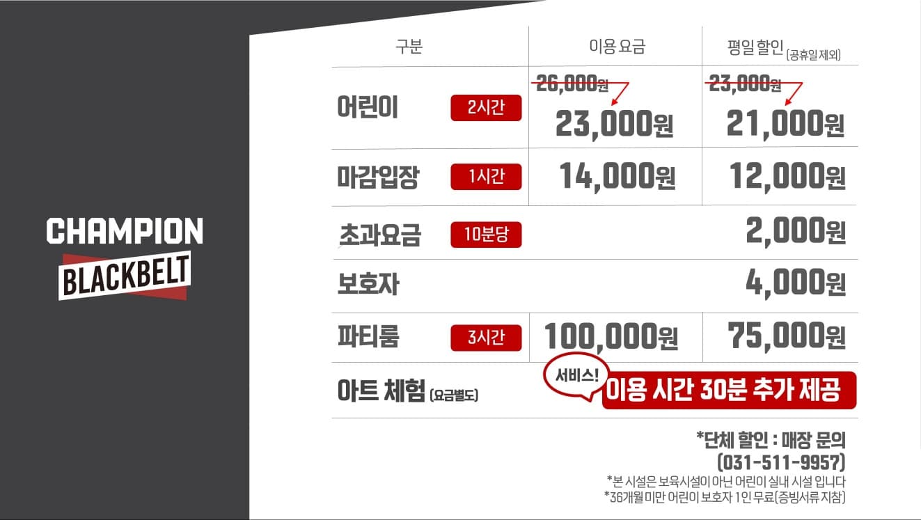 이마트 남양주점 챔피언 더 블랙벨트 사진 1